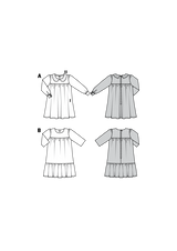 Burda Style Child Dress Sewing Pattern for Stylish Creations B9305