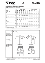 Burda Style Baby Sewing Pattern for Adorable Creations B9436