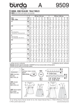 Burda Style Dirndl Dress Sewing Pattern for Stylish Creations B9509