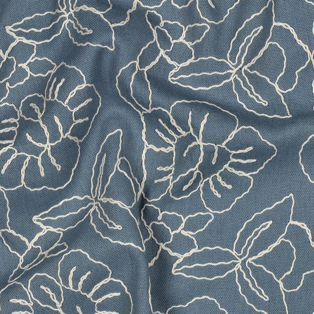 Old Blue Flowers