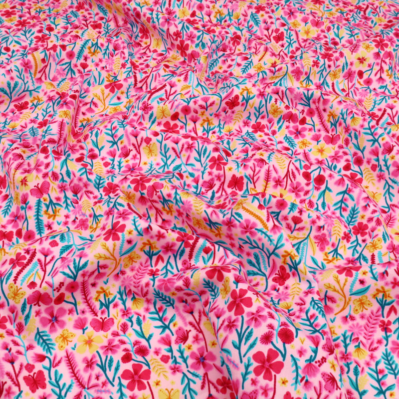 Pink Colourful Flowers