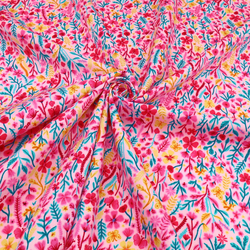 Pink Colourful Flowers