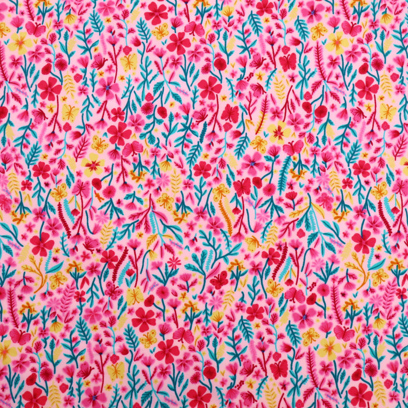 Pink Colourful Flowers