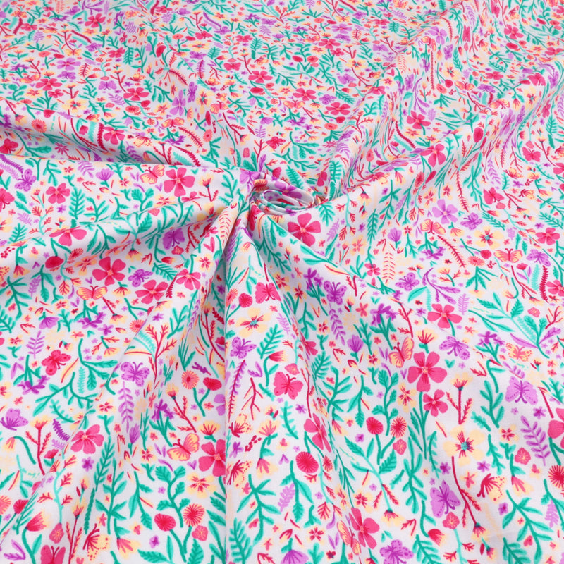 Purple Colourful Flowers