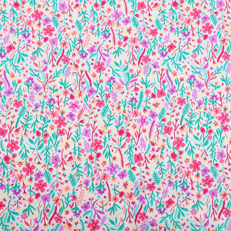 Purple Colourful Flowers