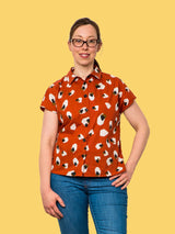 Bellissima Blouse Sewing Pattern - By My Handmade Wardrobe