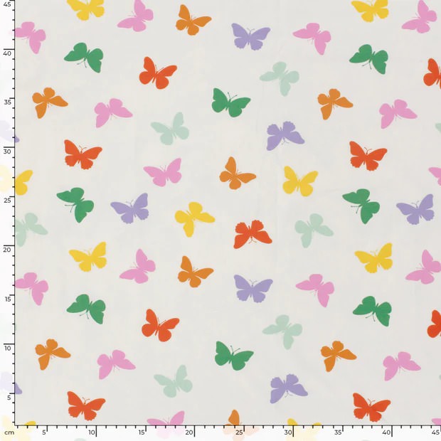 Coloured Butterflies