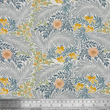 Bonnie Printed Cotton Jersey Dressmaking Fabric - Larkspur Azure