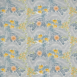 Bonnie Printed Cotton Jersey Dressmaking Fabric - Larkspur Azure