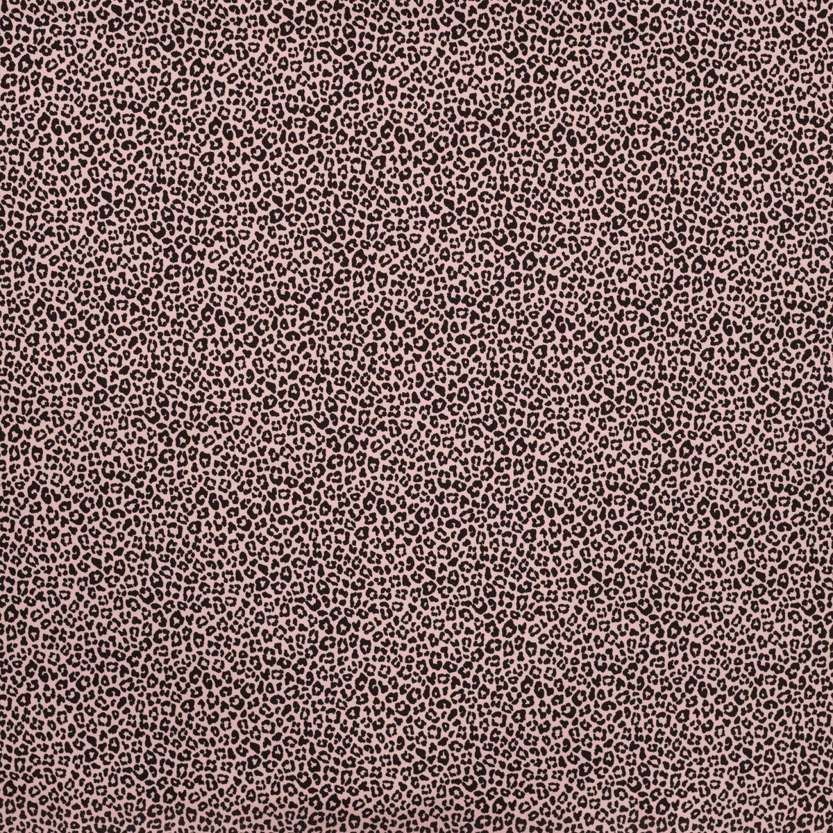 Bonnie Printed Cotton Jersey Dressmaking Fabric - Mini Leopard Mauve