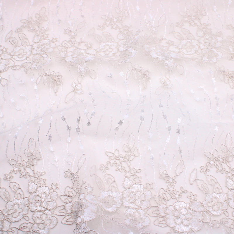 Ivory Flowers 1