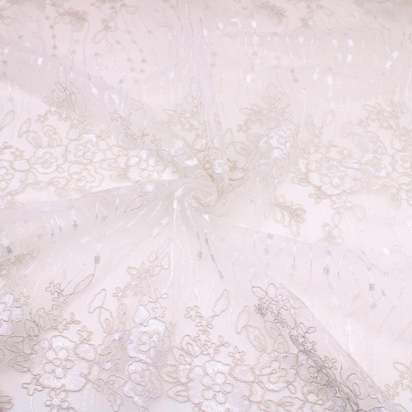Ivory Flowers 1