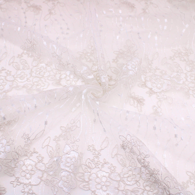 Ivory Flowers 1