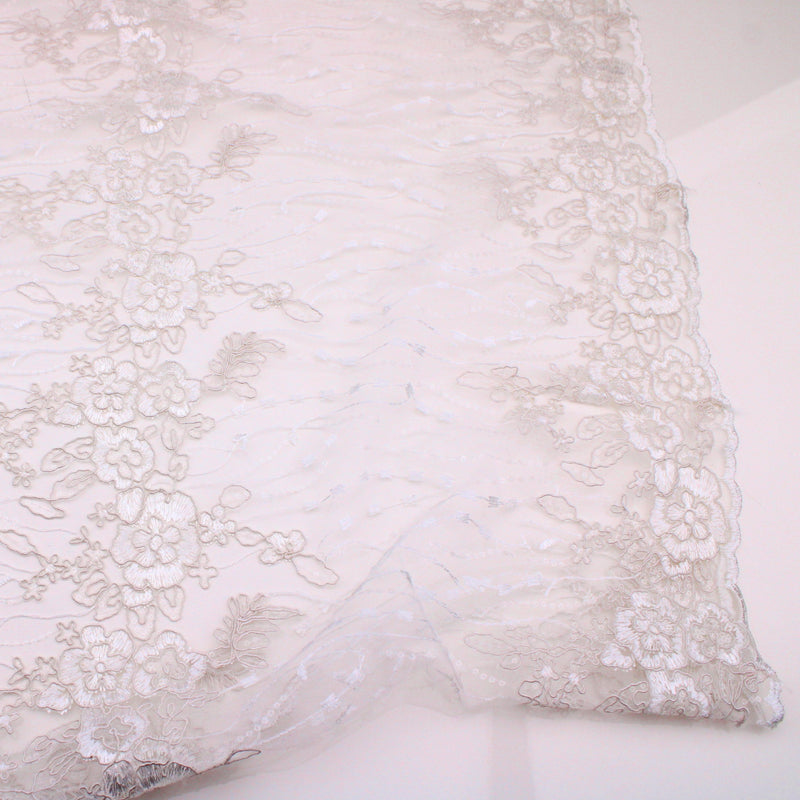 Ivory Flowers 1