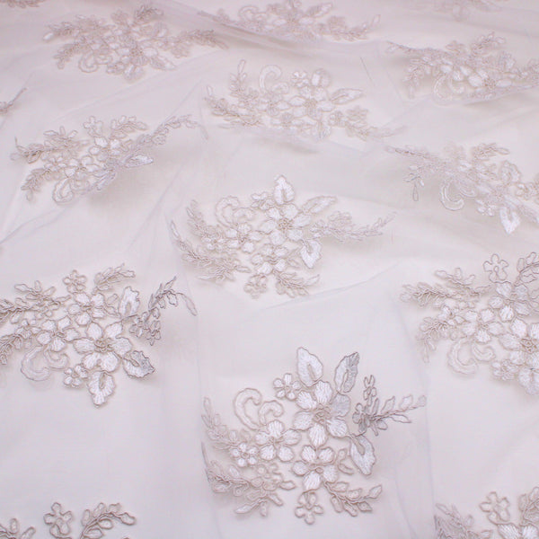Ivory Flowers 3