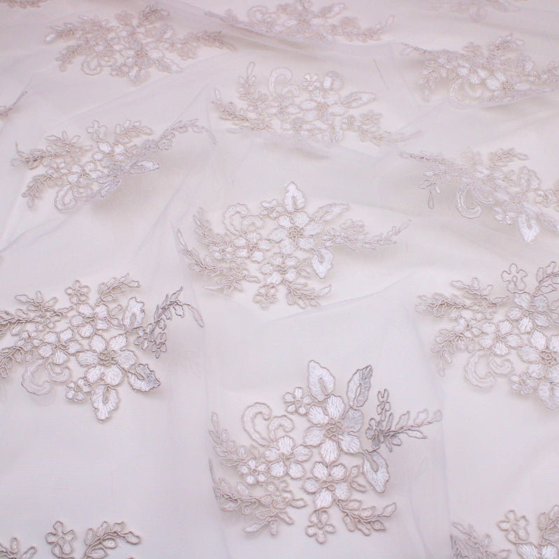 Ivory Flowers 3