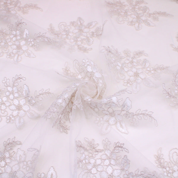 Ivory Flowers 3