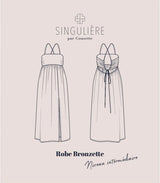 Bronzette Dress Sewing Pattern Size XS - 3XL - By Singulière par Cousette