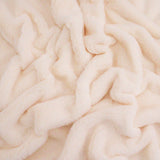 Calista Luxurious Faux Fur - Ecru