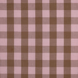 Verona Checked Yarn-Dyed Cotton Dressmaking Fabric - Pink & Brown