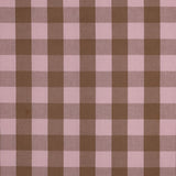 Verona Checked Yarn-Dyed Cotton Dressmaking Fabric - Pink & Brown