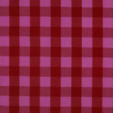 Verona Checked Yarn-Dyed Cotton Dressmaking Fabric - Red & Fuchsia