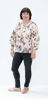 Claire Ladies Tops Sewing Pattern Sizes 6–22 - By Bobbins & Buttons
