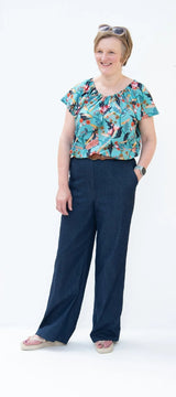 Claire Ladies Tops Sewing Pattern Sizes 6–22 - By Bobbins & Buttons
