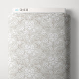 Cloud9 Gentle Whispers Organic Cotton Quilting Fabric - Magnolia Reverie Natural