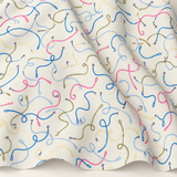 Cloud9 Playful Dogs Organic Cotton Quilting Fabric - Playful Leashes
