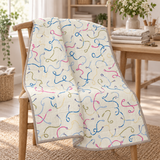 Cloud9 Playful Dogs Organic Cotton Quilting Fabric - Playful Leashes
