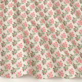 Cloud9 Summer Garden Organic Cotton Quilting Fabric - Heritage Garden Red