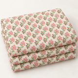 Cloud9 Summer Garden Organic Cotton Quilting Fabric - Heritage Garden Red