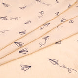 Colette Yarn Dyed Cotton Double Gauze Crinkle Dressmaking Fabric - Paper Planes