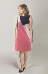 Colourblock Dress - By Sew Different