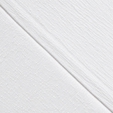 Dobby Cotton Textured Dressmaking Fabric - White
