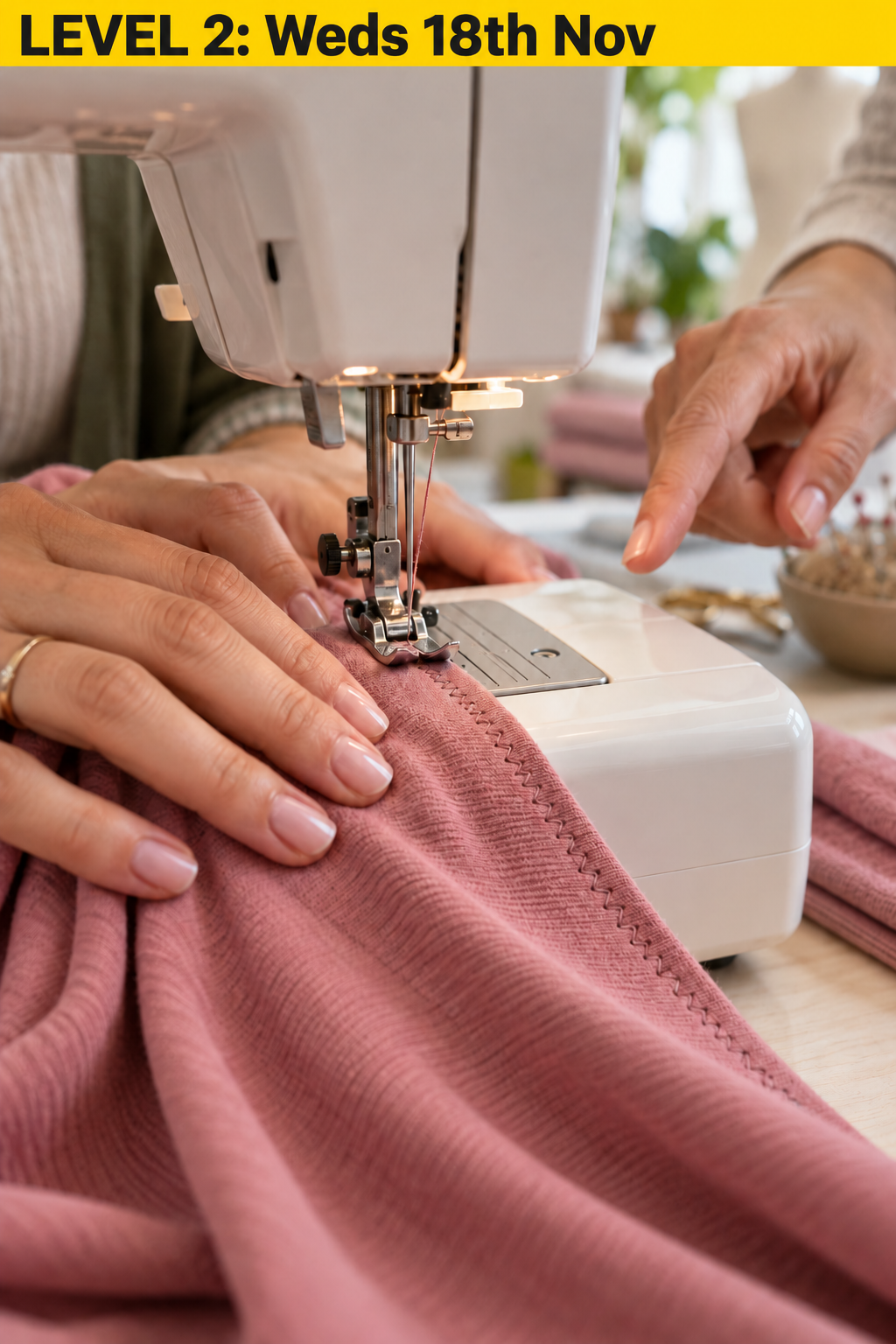 Stretch Fabric Sewing Masterclass in Leicester