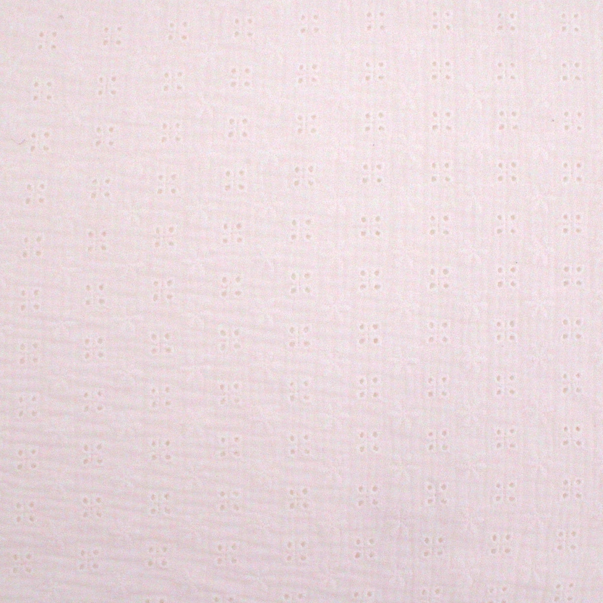 Daisy Broderie Anglaise Organic Cotton - Small Ivory