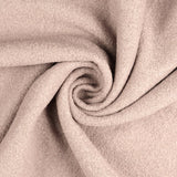 Delphine Wool Viscose Textured Boucle Heavy Coating Jacketing Fabric - Cashmere