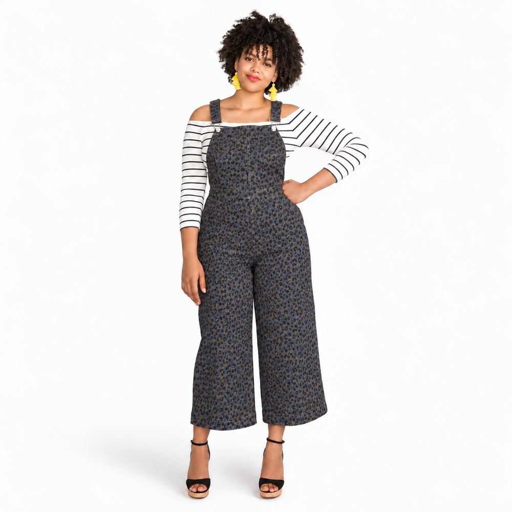 Leopard Spots Navy
