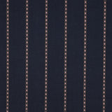 Dobby Cotton Jacquard Dressmaking Fabric - Navy Pink Stripe