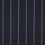 Dobby Cotton Jacquard Dressmaking Fabric - Navy Pink Stripe