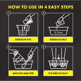 Dylon Wash & Dye Fabric Dye: All-in-One Machine Colour Renewal - Intense Black