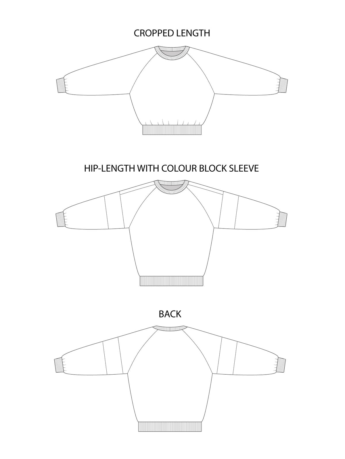 Drew Sweatshirt Sewing Pattern - By Tilly and the Buttons