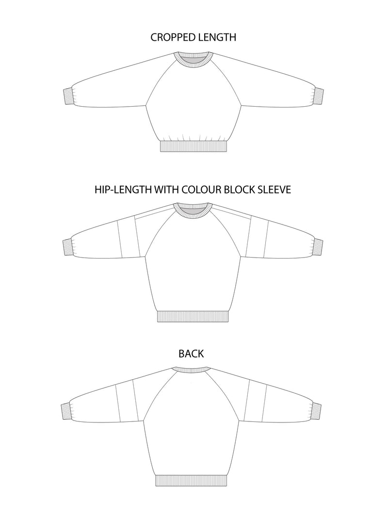 Drew Sweatshirt Sewing Pattern - By Tilly and the Buttons