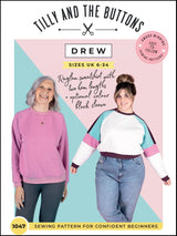 Drew Sweatshirt Sewing Pattern - By Tilly and the Buttons