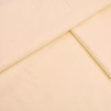 Extra Wide 108” Curtain Lining Cotton Blend Plain Weave Woven Fabric - Cream 120GSM