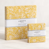 Liberty Emily Belle Lasenby Cotton 5'' Charm Square Quilting Pack - 40 pc 5 inch by 5 inch