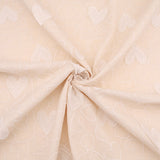Fine Cotton Voile Embroidery Dressmaking Fabric - Hearts