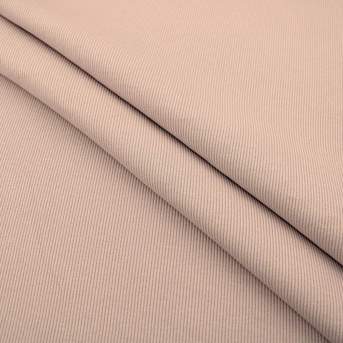 Fine Ribbed Cotton Jersey - Skin